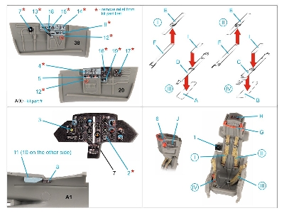 Mig-17 F - 3d-printed & Coloured Interior (For Ammo And Kinetic Kits) - zdjęcie 13