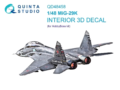 Mig-29 K - 3d-printed & Coloured Interior (For Hobby Boss Kits) - zdjęcie 2