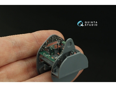 Grumman F4f-3 Wildcat Early - 3d-printed & Coloured Interior (For Eduard Kits) - zdjęcie 1