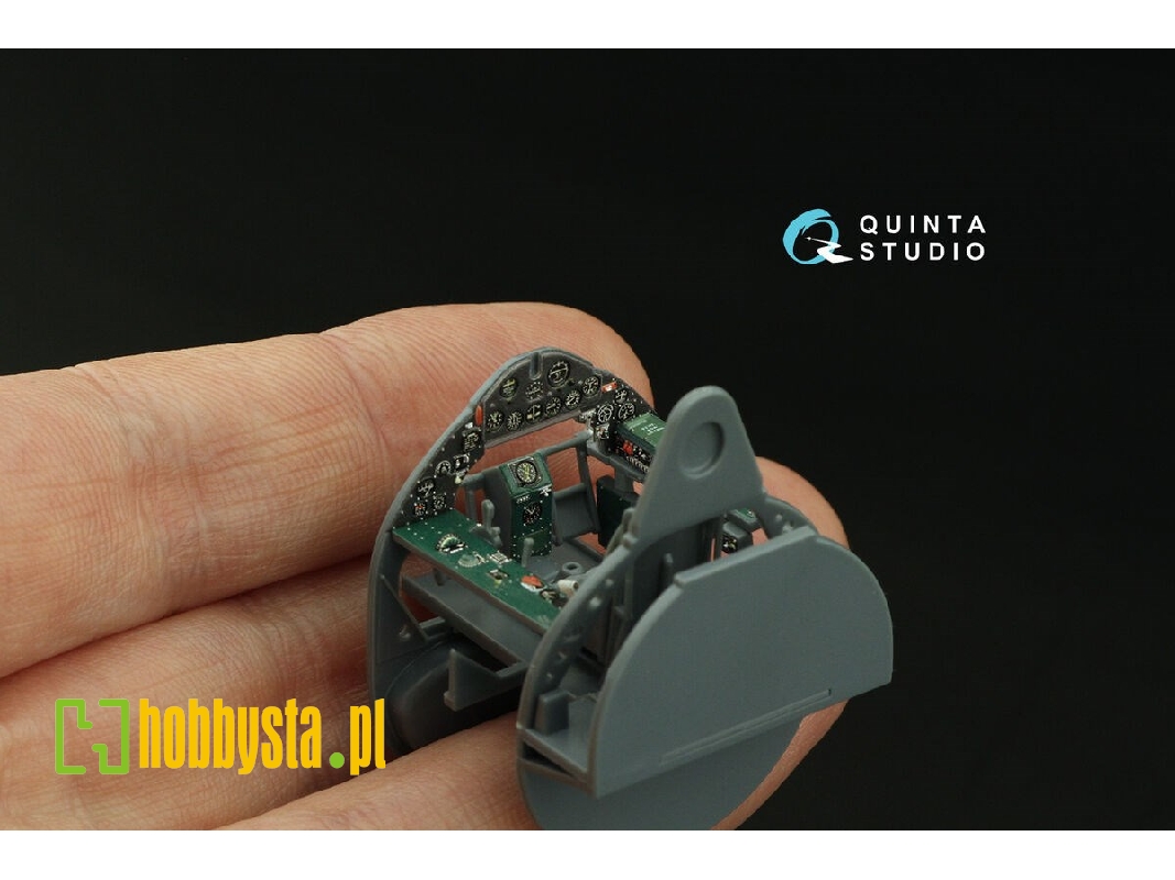 Grumman F4f-3 Wildcat Early - 3d-printed & Coloured Interior (For Eduard Kits) - zdjęcie 1 Grumman F4f-3 Wildcat Early - 3d-printed & Coloured Interior (For Eduard Kits) - zdjęcie 1