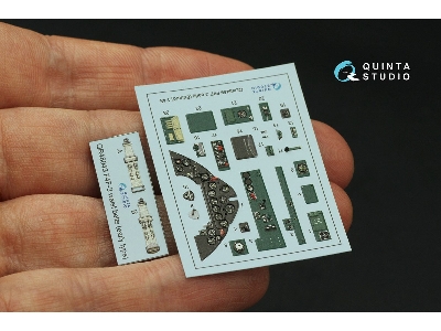 Grumman F4f-3 Wildcat Early - 3d-printed & Coloured Interior (For Eduard Kits) - zdjęcie 3