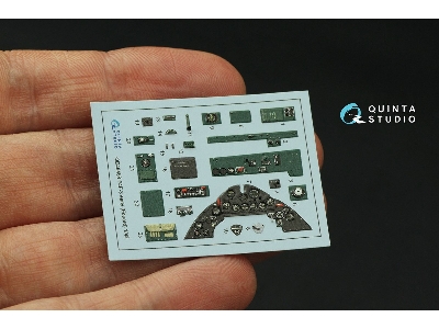 Grumman F4f-3 Wildcat Early - 3d-printed & Coloured Interior (For Eduard Kits) - zdjęcie 5