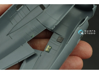 Grumman F4f-3 Wildcat Early - 3d-printed & Coloured Interior (For Eduard Kits) - zdjęcie 8