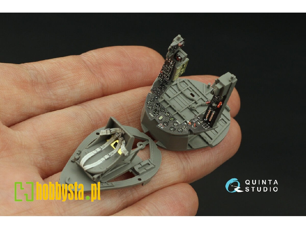 Vought F4u-2 Corsair - 3d-printed & Coloured Interior (For Magic Factory Kits) - zdjęcie 1