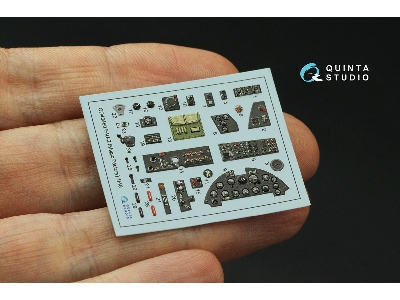 Vought F4u-2 Corsair - 3d-printed & Coloured Interior (For Magic Factory Kits) - zdjęcie 5