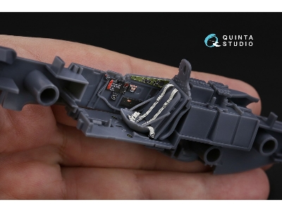 North American P-51 D/K Mustang - 3d-printed & Coloured Interior (For Meng Kits) - zdjęcie 8