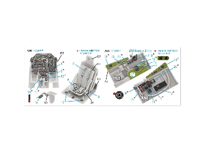 North American P-51 D/K Mustang - 3d-printed & Coloured Interior (For Meng Kits) - zdjęcie 12