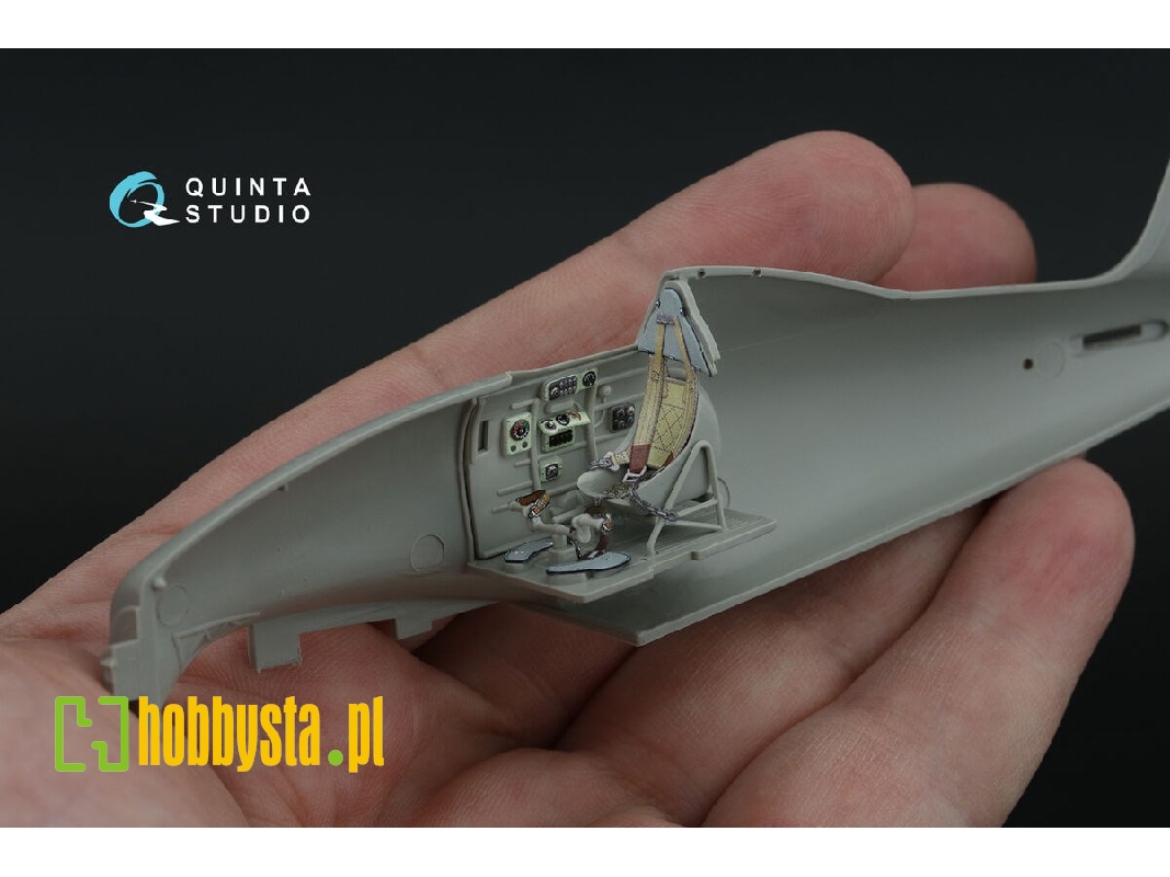 Macchi Mc.200 Saetta Early - 3d-printed & Coloured Interior (For Italeri Kits) - zdjęcie 1