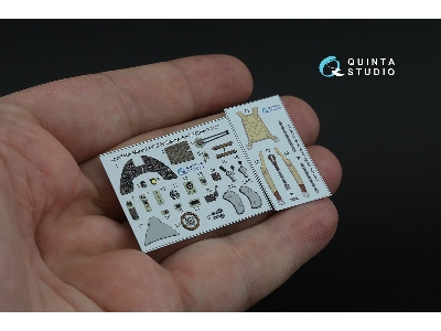 Macchi Mc.200 Saetta Early - 3d-printed & Coloured Interior (For Italeri Kits) - zdjęcie 3