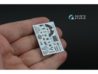 Macchi Mc.200 Saetta Early - 3d-printed & Coloured Interior (For Italeri Kits) - zdjęcie 7