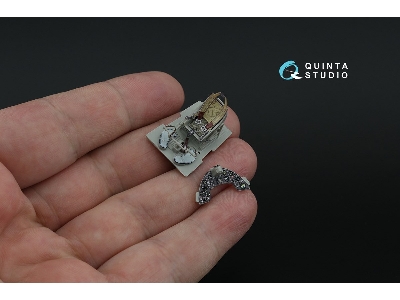 Macchi Mc.200 Saetta Early - 3d-printed & Coloured Interior (For Italeri Kits) - zdjęcie 8