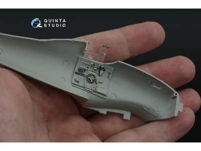 Macchi Mc.200 Saetta Early - 3d-printed & Coloured Interior (For Italeri Kits) - zdjęcie 9