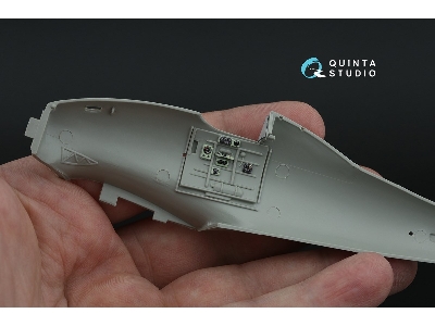 Macchi Mc.200 Saetta Early - 3d-printed & Coloured Interior (For Italeri Kits) - zdjęcie 10