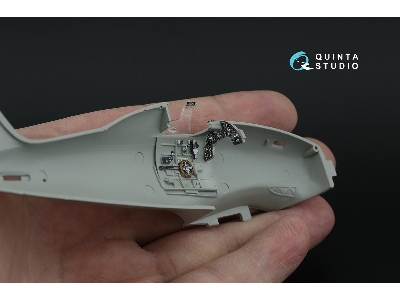 Macchi Mc.200 Saetta Early - 3d-printed & Coloured Interior (For Italeri Kits) - zdjęcie 11