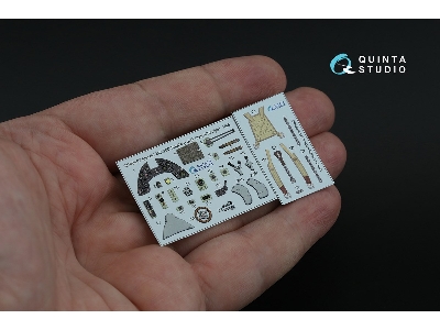 Macchi Mc.200 Saetta Late - 3d-printed & Coloured Interior (For Italeri And Tamiya Kits) - zdjęcie 3
