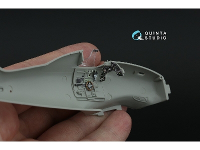 Macchi Mc.200 Saetta Late - 3d-printed & Coloured Interior (For Italeri And Tamiya Kits) - zdjęcie 11