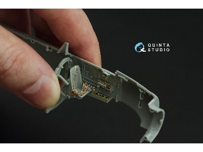 A6m2 Zero (Mitsubishi Prod.) - 3d-printed & Coloured Interior (For Academy Kits) - zdjęcie 6