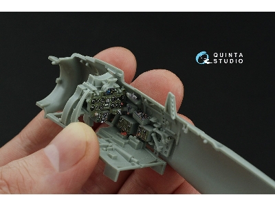 A6m2 Zero (Nakajima Prod.) - 3d-printed & Coloured Interior (For Academy Kits) - zdjęcie 8