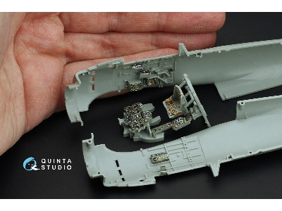 A6m2 Zero (Nakajima Prod.) - 3d-printed & Coloured Interior (For Academy Kits) - zdjęcie 9