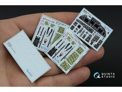 Kamov Ka-52 - 3d-printed & Coloured Interior (For Zvezda Kits) - zdjęcie 3