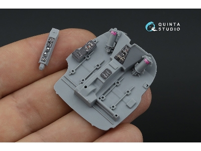 Kamov Ka-52 - 3d-printed & Coloured Interior (For Zvezda Kits) - zdjęcie 13