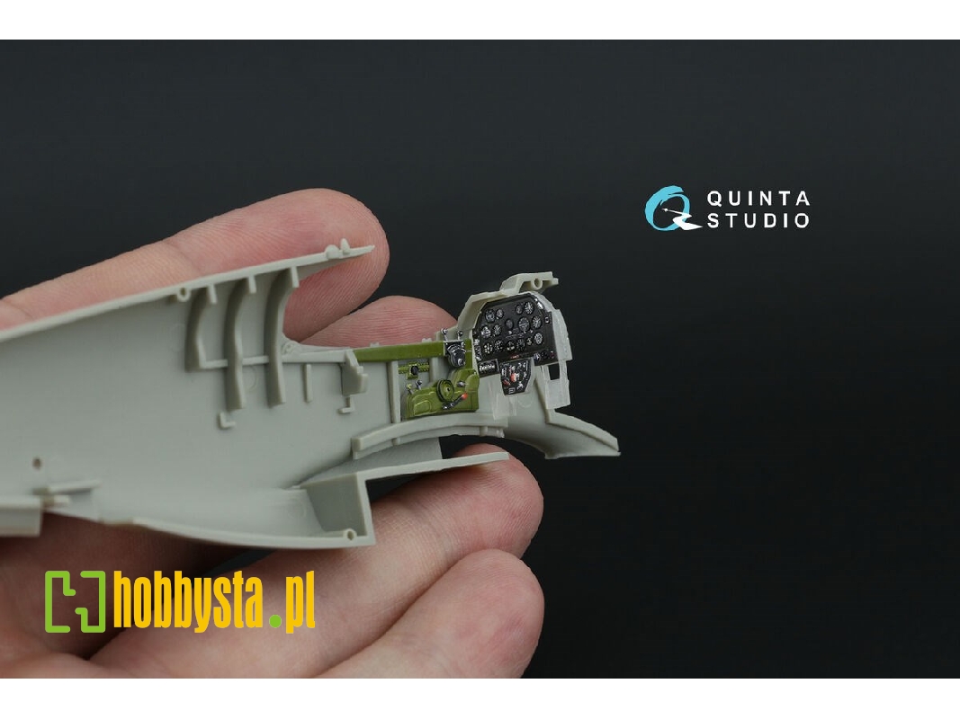North American P-51 A - 3d-printed & Coloured Interior (For Accurate Miniatures And Academy Kits) - zdjęcie 1 North American P-51 A - 3d-printed & Coloured Interior (For Accurate Miniatures And Academy Kits) - zdjęcie 1
