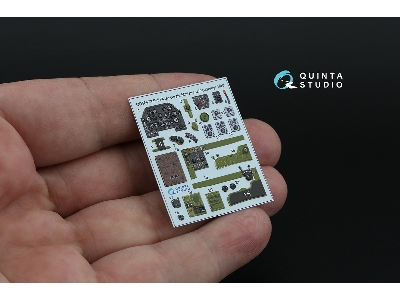 North American P-51 A - 3d-printed & Coloured Interior (For Accurate Miniatures And Academy Kits) - zdjęcie 4