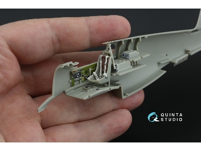 North American P-51 A - 3d-printed & Coloured Interior (For Accurate Miniatures And Academy Kits) - zdjęcie 8