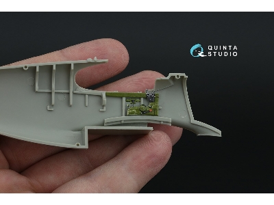 North American P-51 A - 3d-printed & Coloured Interior (For Accurate Miniatures And Academy Kits) - zdjęcie 10