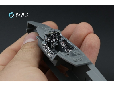 Fairchild A-10 C Thunderbolt Ii - 3d-printed & Coloured Interior (For Gwh Kits) - zdjęcie 11
