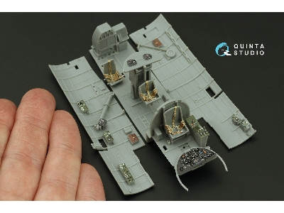 Nakajima B5n2 Kate - 3d-printed & Coloured Interior (For Hasegawa Kits) - zdjęcie 1