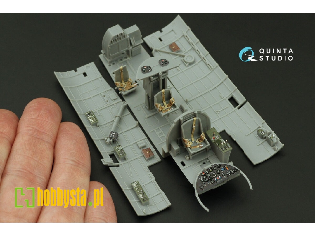 Nakajima B5n2 Kate - 3d-printed & Coloured Interior (For Hasegawa Kits) - zdjęcie 1 Nakajima B5n2 Kate - 3d-printed & Coloured Interior (For Hasegawa Kits) - zdjęcie 1