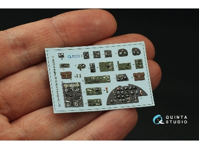 Nakajima B5n2 Kate - 3d-printed & Coloured Interior (For Hasegawa Kits) - zdjęcie 5