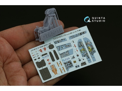 Sukhoi Su-17m4 / Su-22m4 - Interior 3d Decal With 3d-printed Resin Parts (For Hobby Boss Kits) - zdjęcie 3