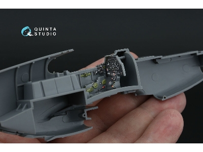 North American P-51 B/C (Early) - 3d-printed & Coloured Interior (For Tamiya Kits) - zdjęcie 1
