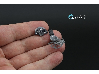Polikarpov I-16 Type 5 - 3d-printed & Coloured Interior (For Zvezda Kits) - zdjęcie 7