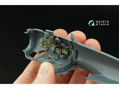 A6m2 Zero (Mitsubishi Production) - 3d-printed & Coloured Interior (For Eduard Kits) - zdjęcie 1