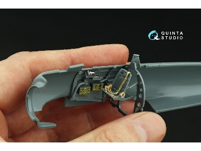 A6m2 Zero (Mitsubishi Production) - 3d-printed & Coloured Interior (For Eduard Kits) - zdjęcie 8