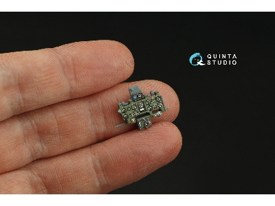 A6m2 Zero (Nakajima Production) - 3d-printed & Coloured Interior (For Eduard Kits) - zdjęcie 6