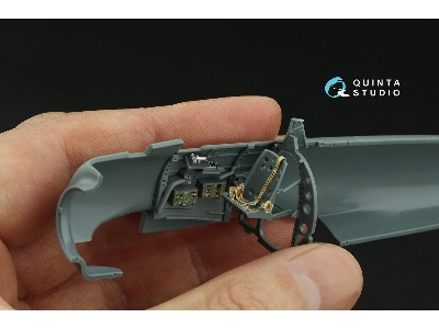 A6m2 Zero (Nakajima Production) - 3d-printed & Coloured Interior (For Eduard Kits) - zdjęcie 8