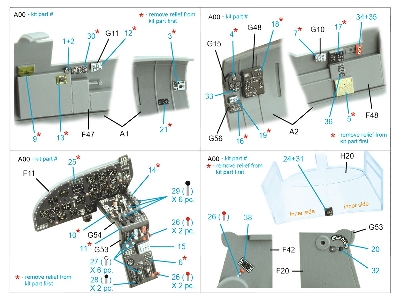 Martin B-26 B/C Marauder - 3d-printed & Coloured Interior (For Icm Kits) - zdjęcie 13