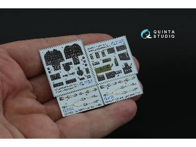 North American F-82 H Twin Mustang - 3d-printed & Coloured Interior (For Modelsvit Kits) - zdjęcie 3