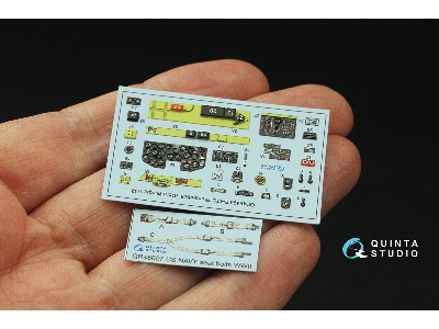 Republic P-47 &#1057; Thunderbolt - 3d-printed & Coloured Interior (For Dora Wings Kits) - zdjęcie 3