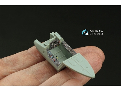 Focke Wulf Ta-183 - 3d-printed & Coloured Interior (For Academy Kits) - zdjęcie 1