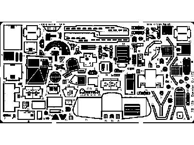  Do 17Z interior 1/72 - Revell - blaszki - zdjęcie 2