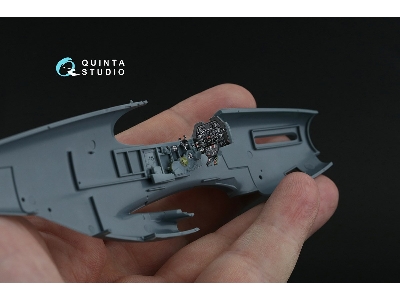 North American P-51 B/C Late - 3d-printed & Coloured Interior (For Eduard Kits) - zdjęcie 9
