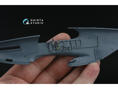 North American P-51 B/C Late - 3d-printed & Coloured Interior (For Eduard Kits) - zdjęcie 11