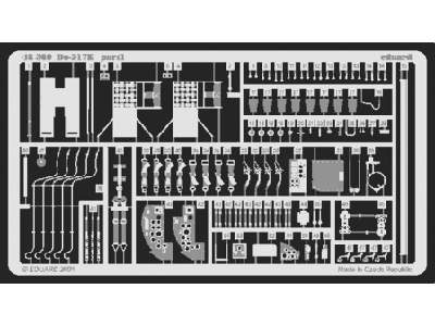  Do 217E 1/48 - Monogram - blaszki - zdjęcie 1