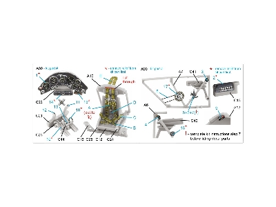 Bristol Bulldog Mk.Ii - 3d-printed & Coloured Interior (For Airfix Kits) - zdjęcie 12