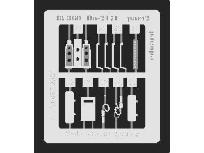  Do 217E 1/48 - Monogram - blaszki - zdjęcie 3